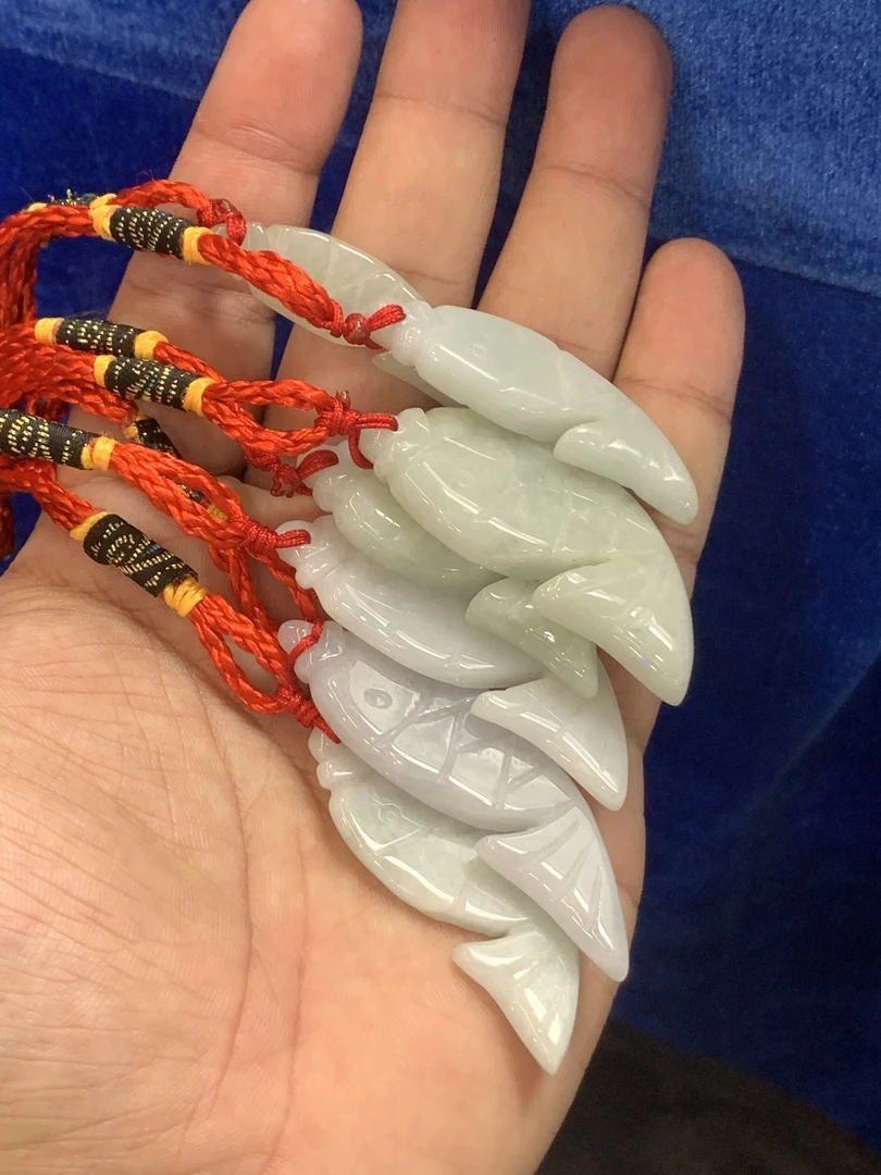 小蕊翡翠-鱼鱼挂件随机发其一