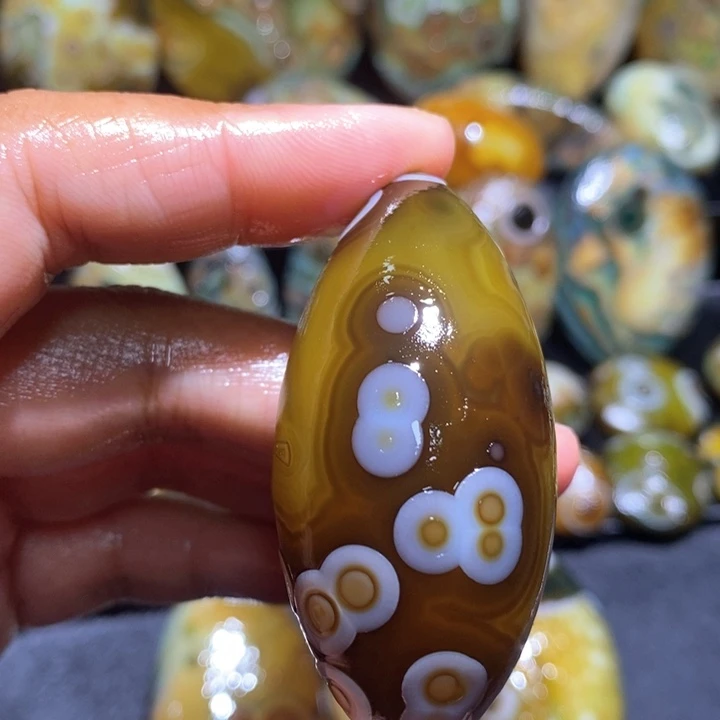 未镶嵌发饰玛瑙/玉髓