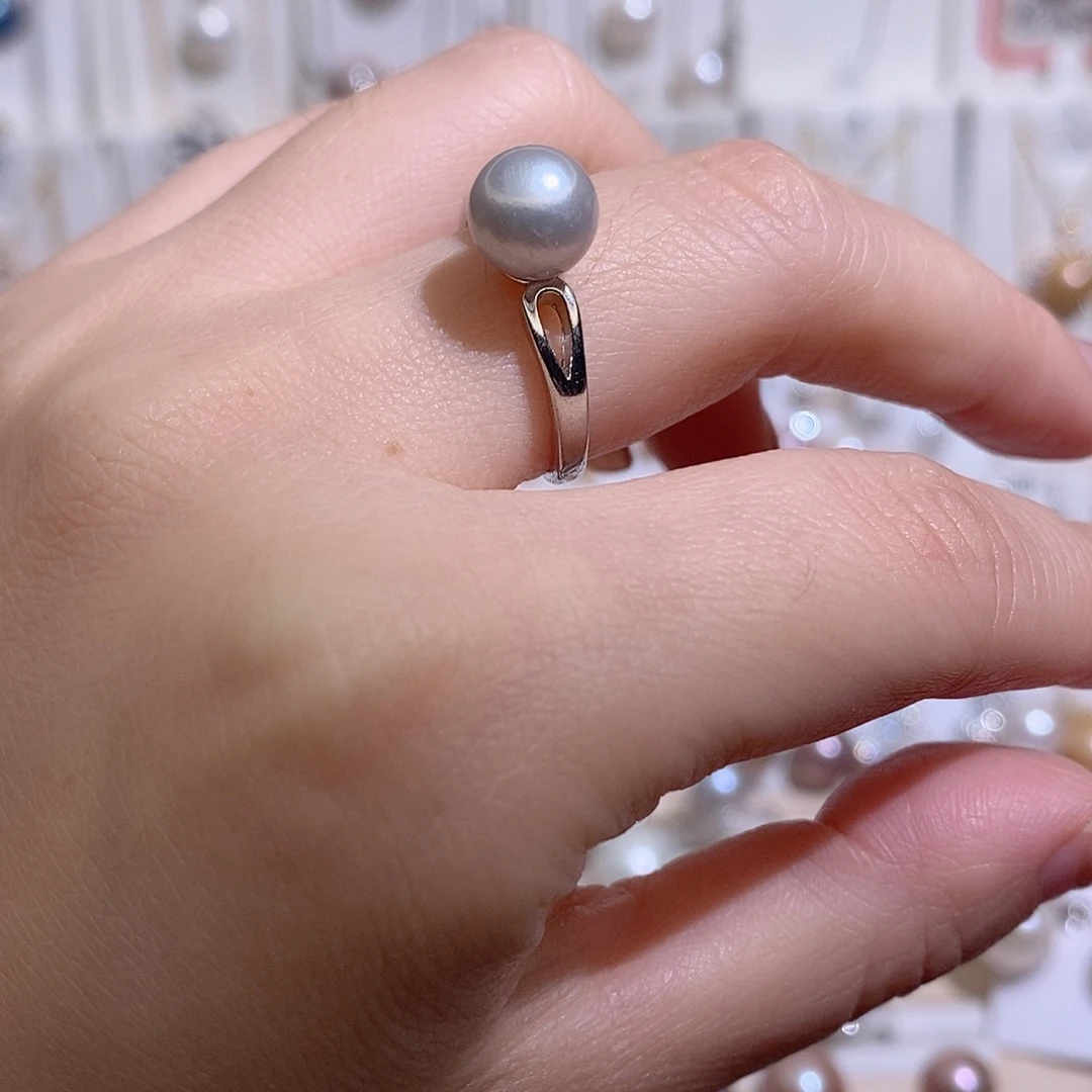 戒指未镶嵌淡水珍珠w