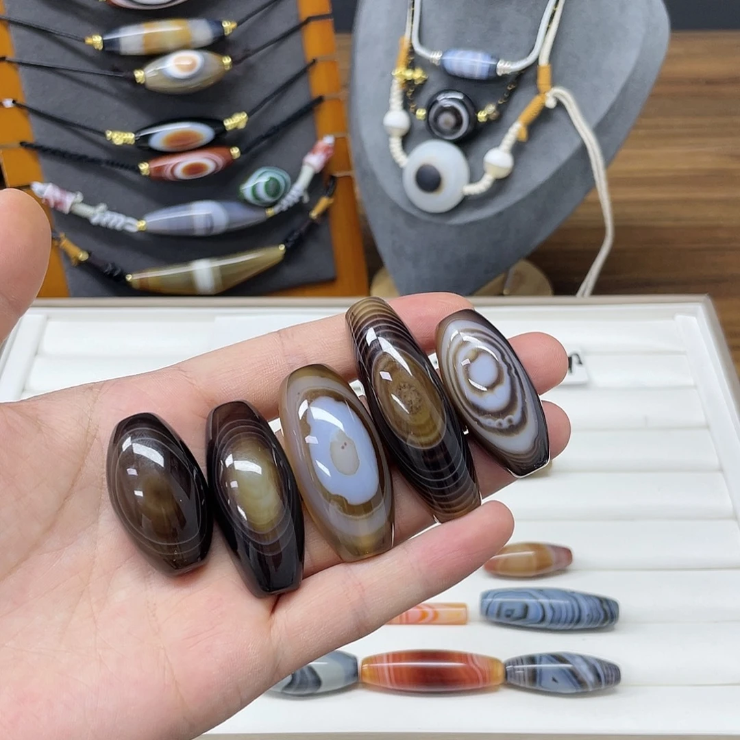 ****默玛瑙/玉髓合金颈饰