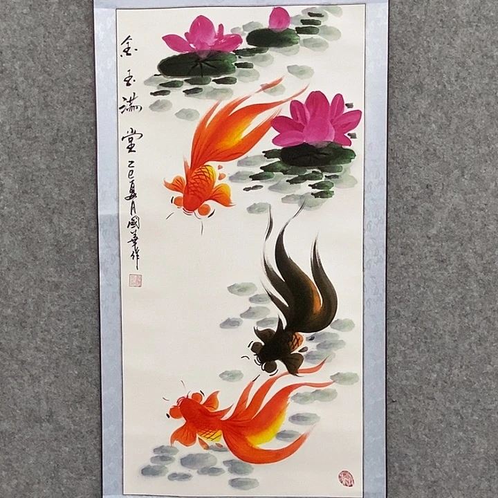 国画刘国华手绘作品111