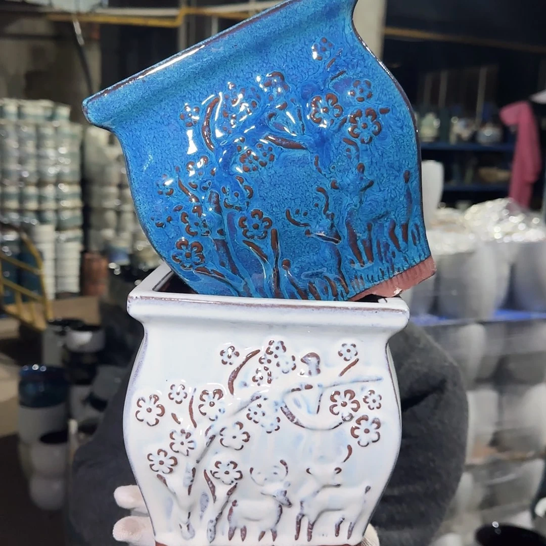 花盆紫砂高17口16