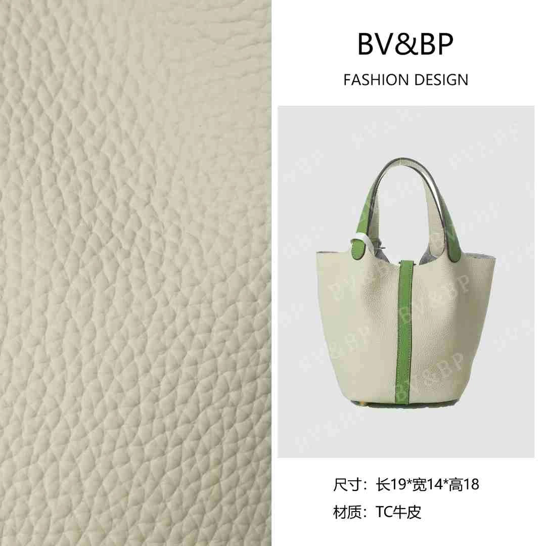 VENEAK手拎包纯色水桶包卡位做旧荔枝纹单肩包小众复古单肩6671