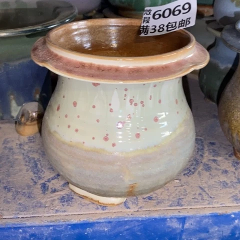 罐6069 微瑕38包邮景德镇陶瓷