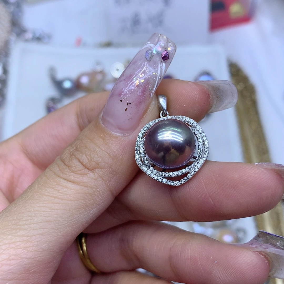 【闪购商品】淡水珍珠颈饰银S925镶嵌