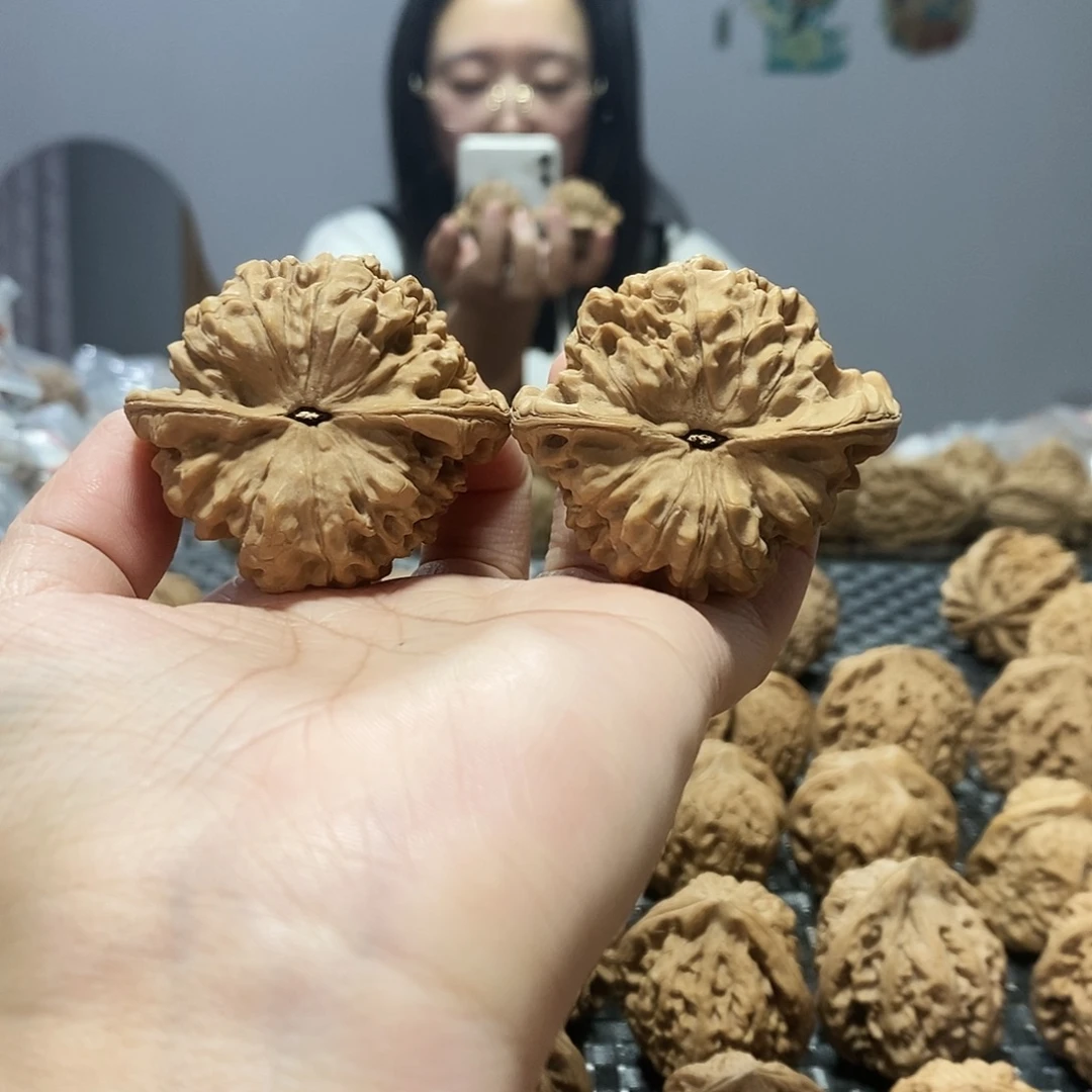桃核吊坠 官帽 48
