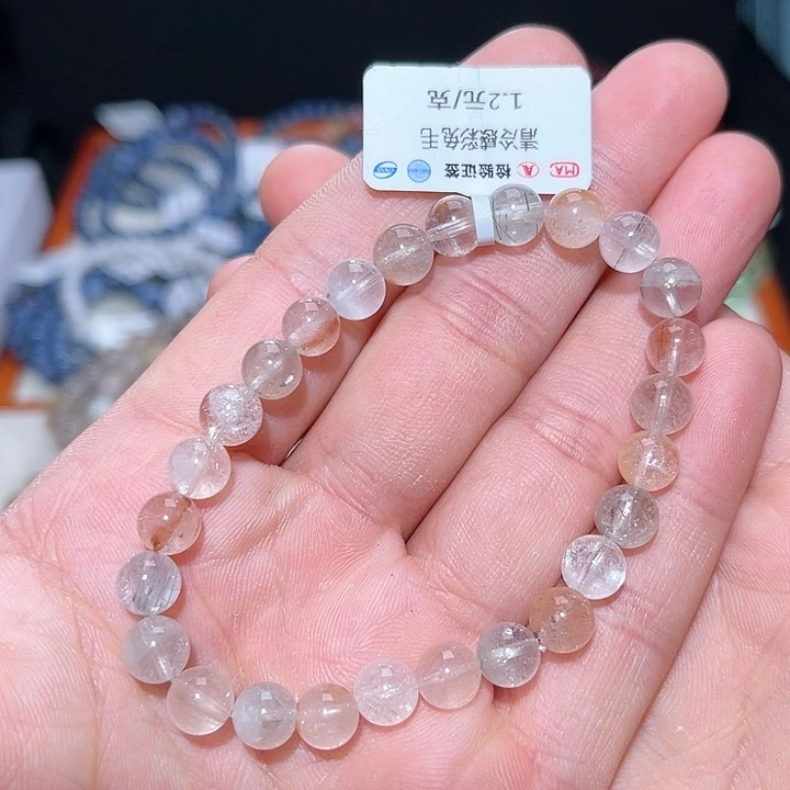 水晶手链未镶嵌163号多样性发一  7+