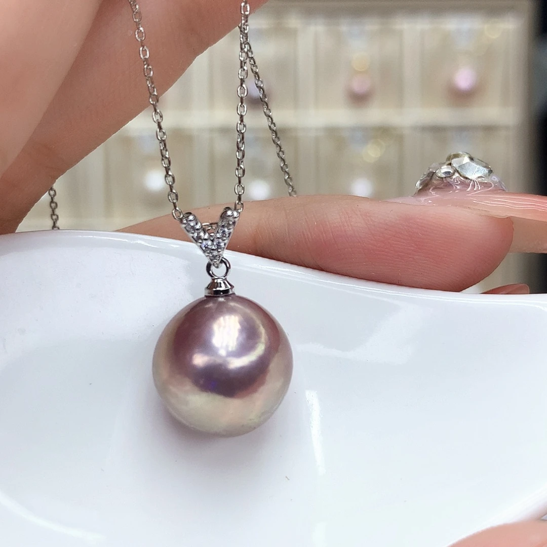 淡水珍珠合金颈饰