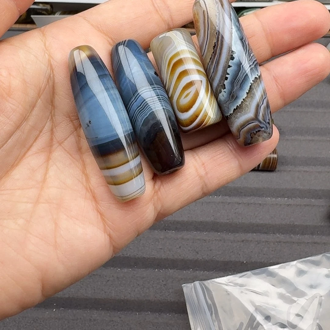 玄***藏玛瑙/玉髓合金珠宝半成品