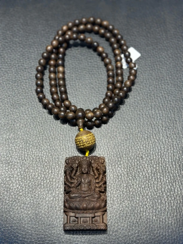 沉香帝王专属典藏多圈千手观音0.8cm ZJ033