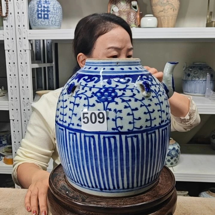 小***童手工艺品钧瓷瓷器509
