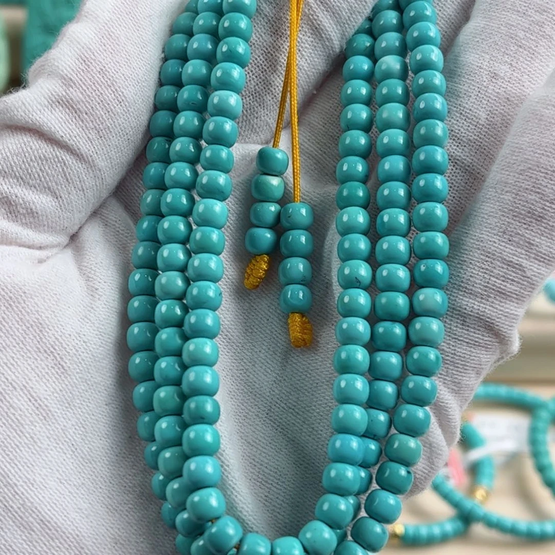 未镶嵌绿松石尺寸5.4mm