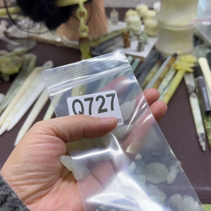 蛇纹石玉发饰合金i****^