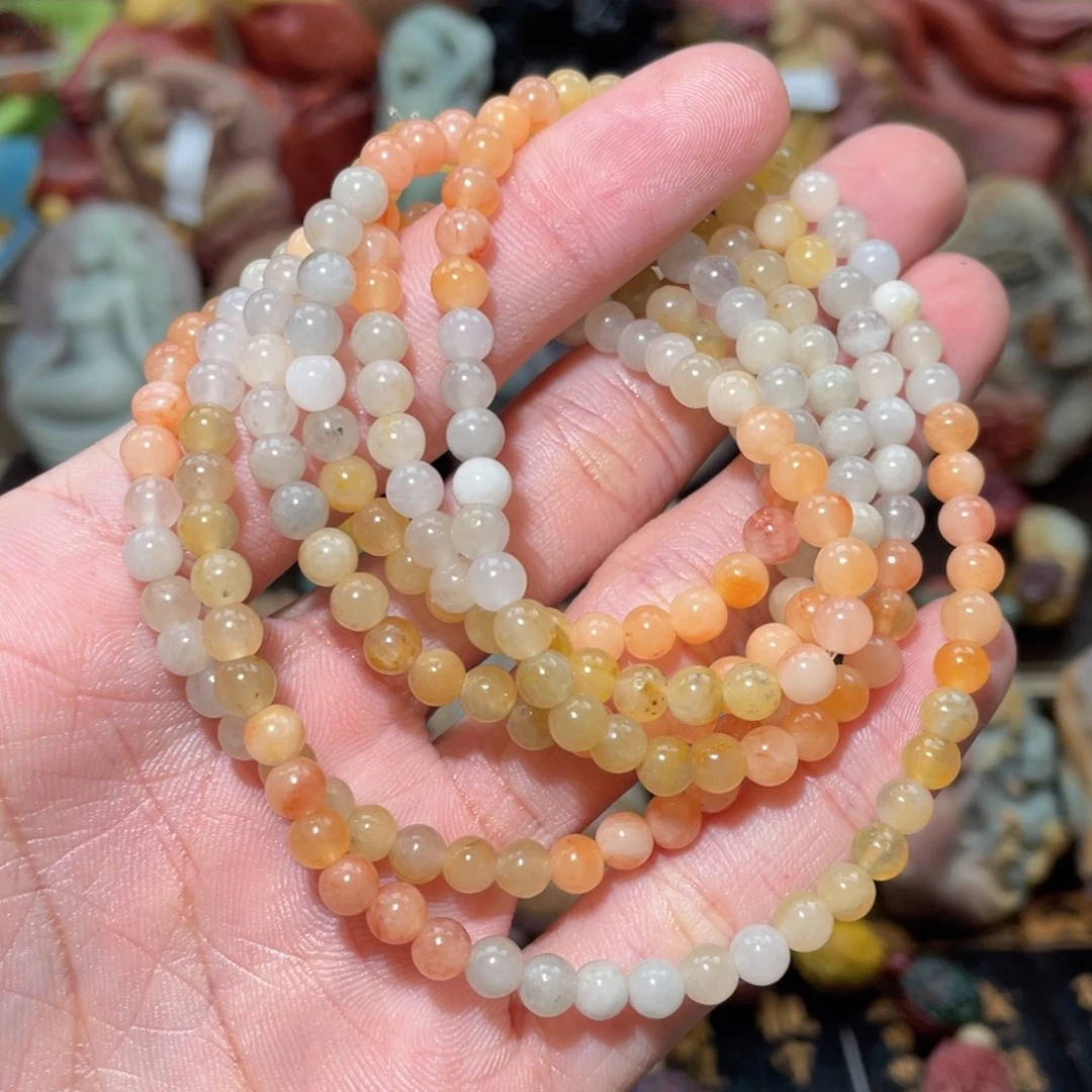 石英质玉未镶嵌手链