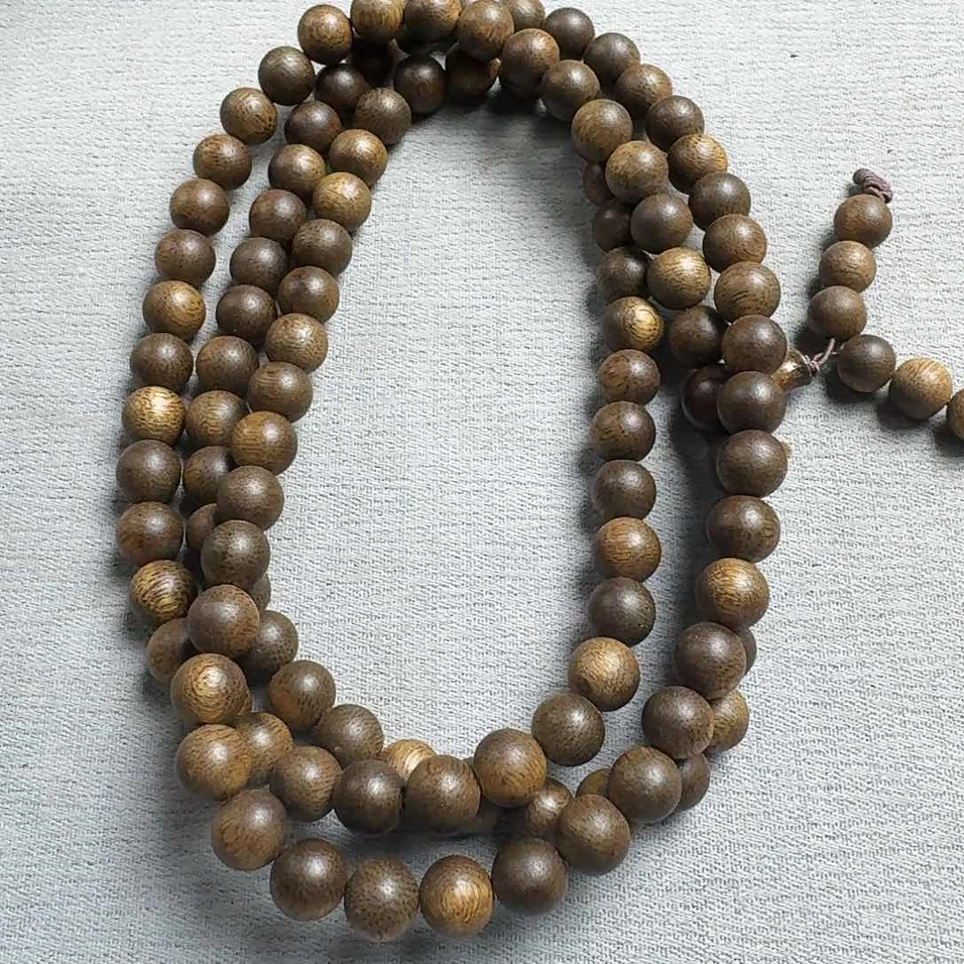 沉香香囊沉香103圆珠多圈卡08发一