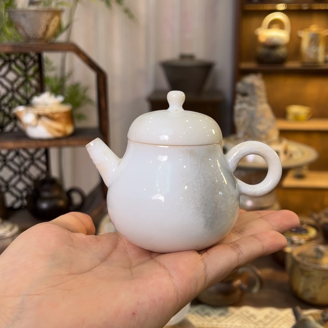 不染柴烧精品玉泥