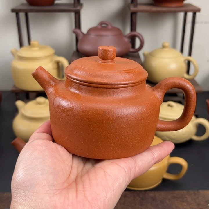 茶壶紫砂全手工德钟220毫升
