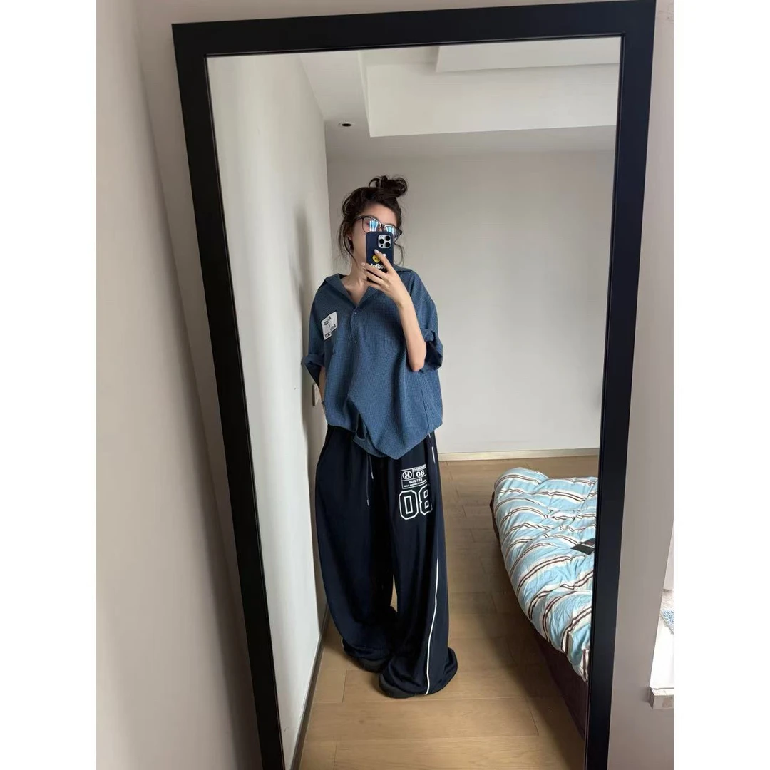 【清仓款】复古韩版运动长裤百搭柔软面料111