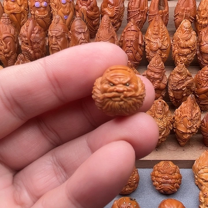 猴头核桃吊坠18钟馗福利