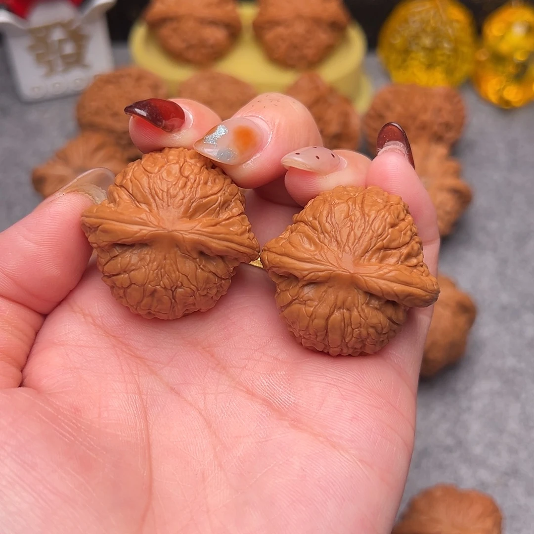 把件文玩核桃毕业精品精配乾隆磨35手捻款