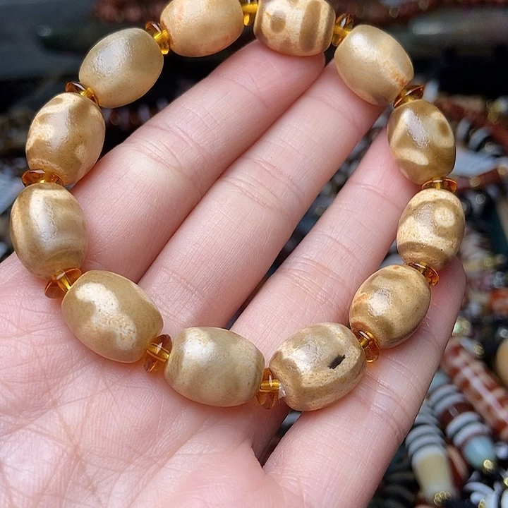 玛瑙/玉髓未镶嵌手链