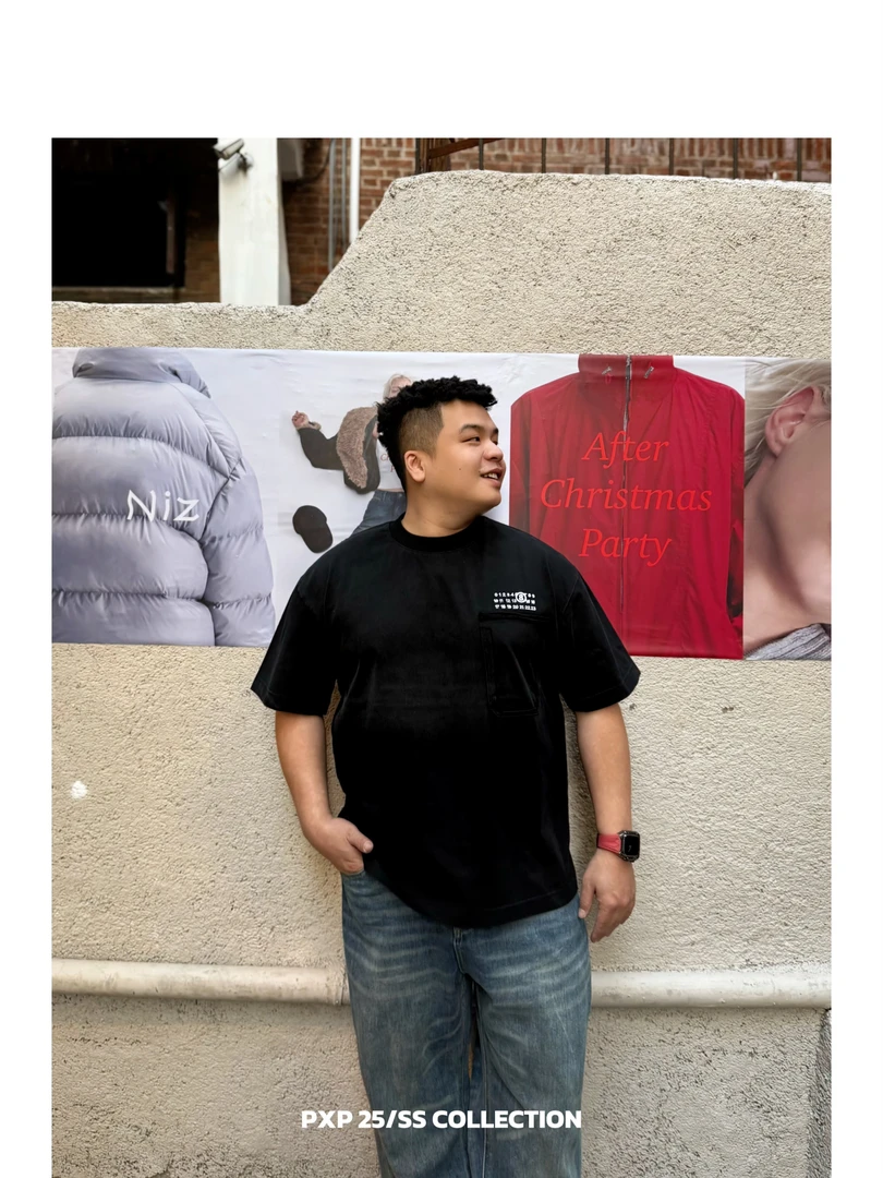 【工艺口袋】夏季印花短袖胖子男生大码微胖男士短袖宽松短袖99700