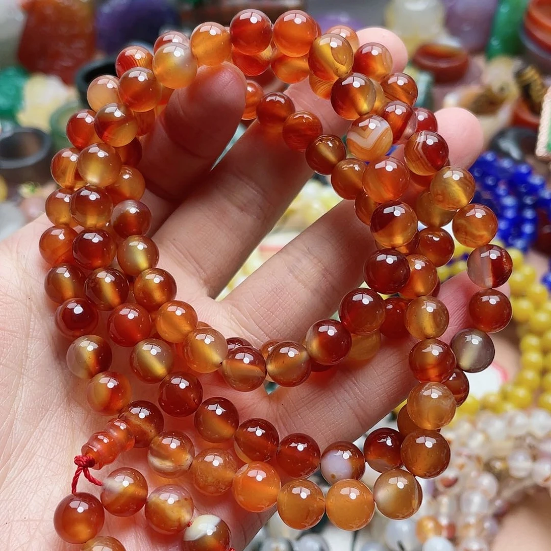 玛瑙/玉髓颈饰合金疏****浅