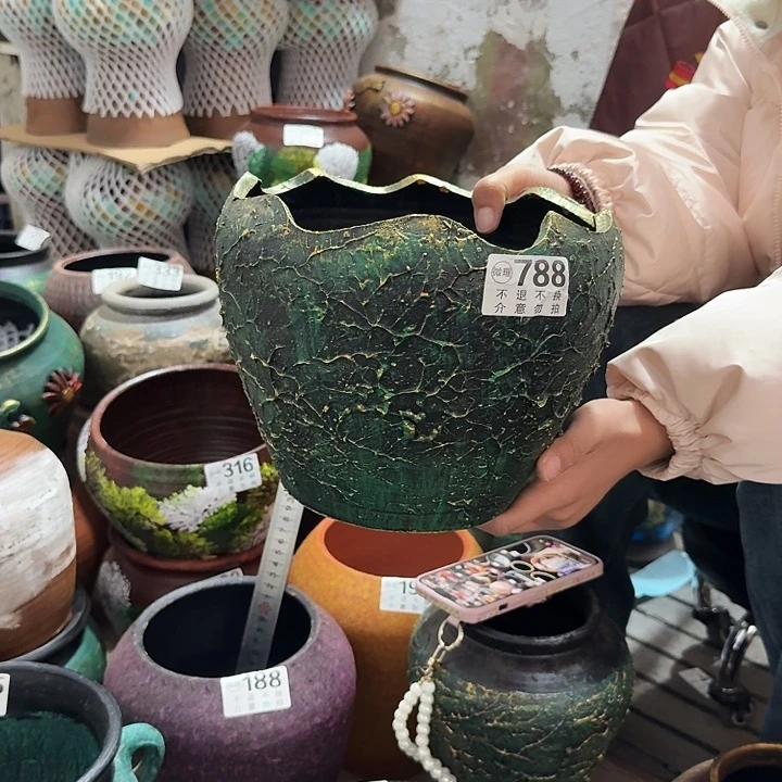 瑕疵金绿壳高度18口径21