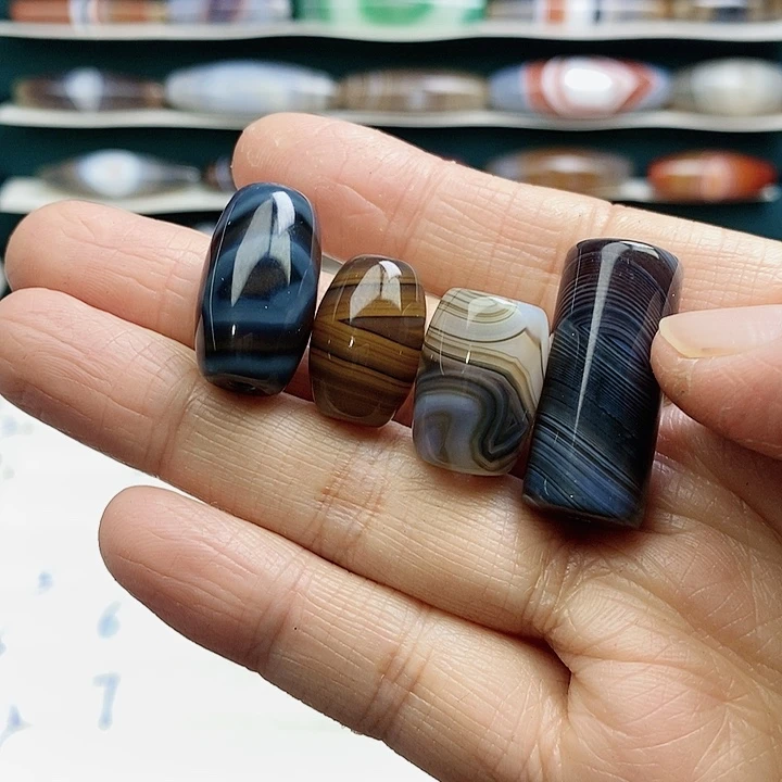 悟***缠玛瑙/玉髓未镶嵌颈饰