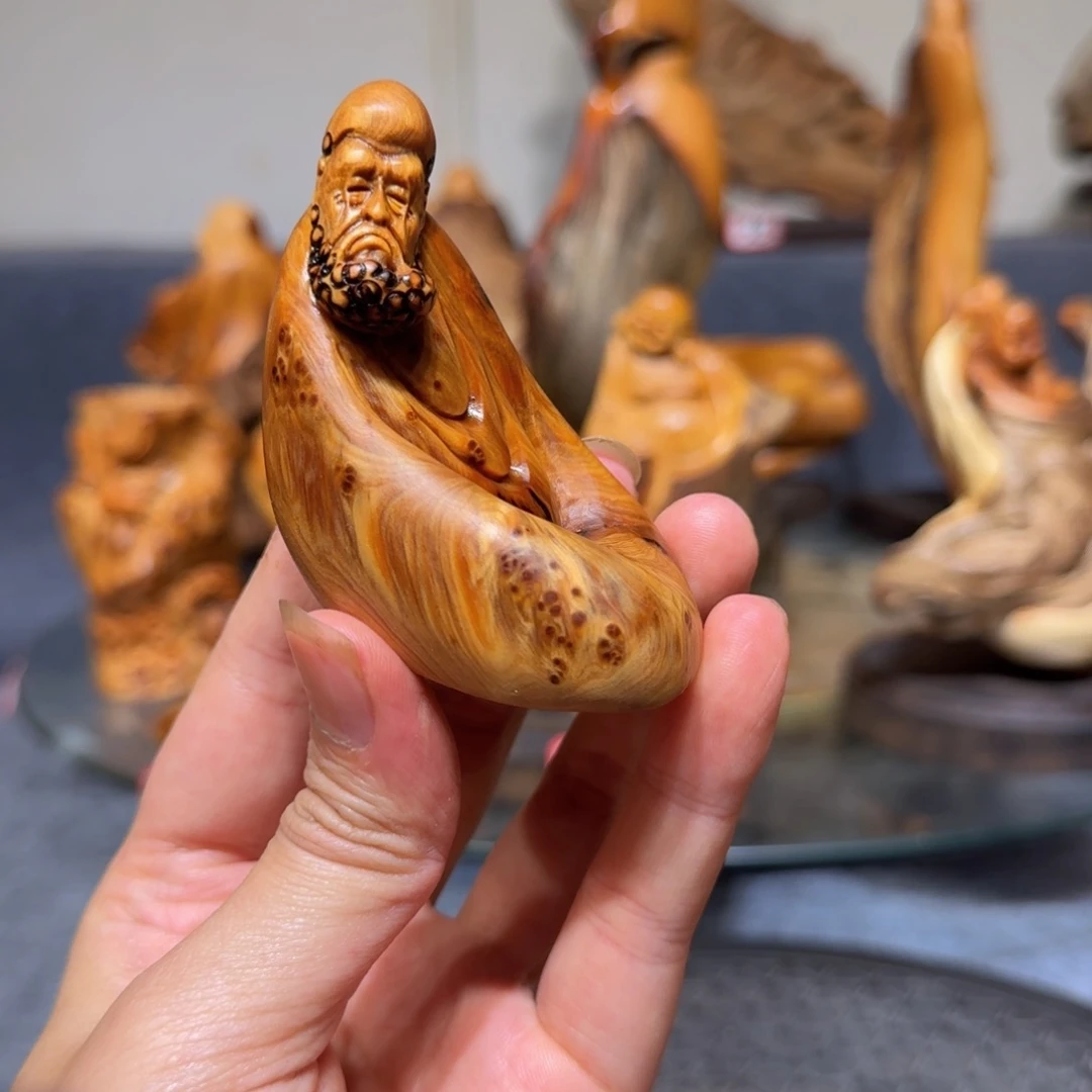 柏木（崖柏）崖柏手把件摆件