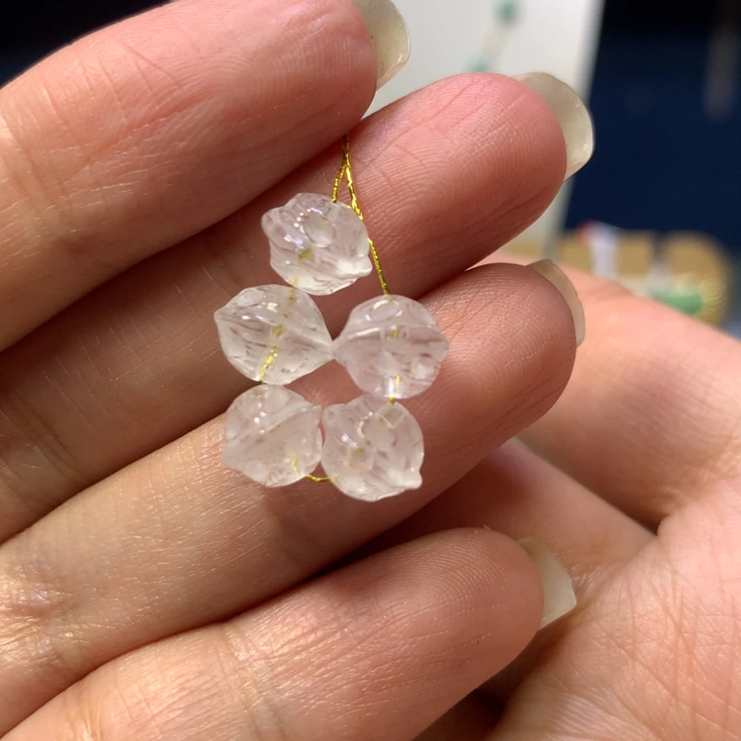 水晶珠宝半成品未镶嵌百香籽