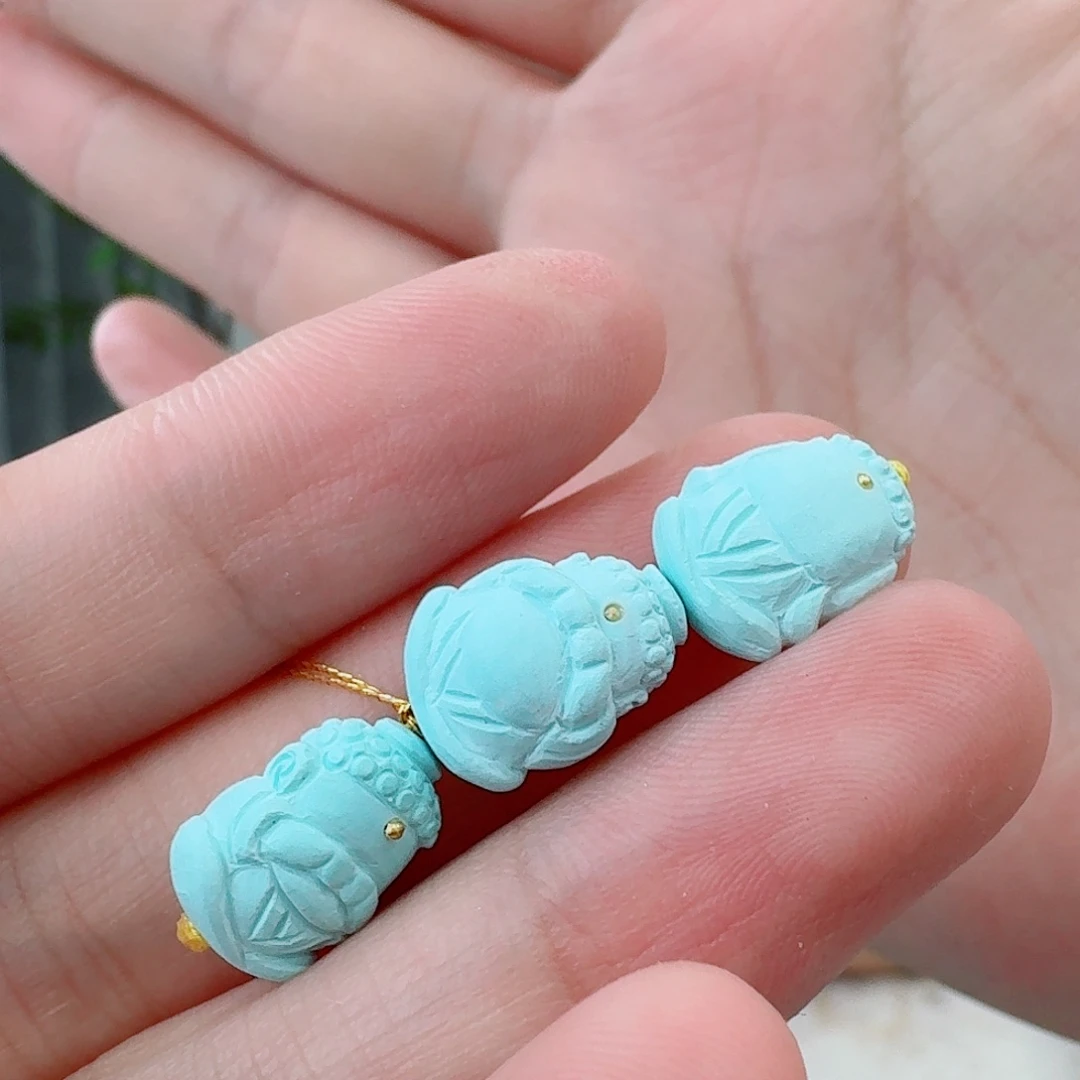 未镶嵌绿松石珠宝奇石