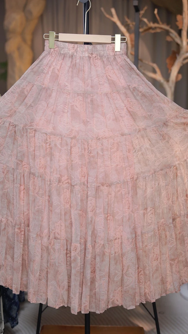 Q3659夏季新款 2025气质显瘦小众半身裙