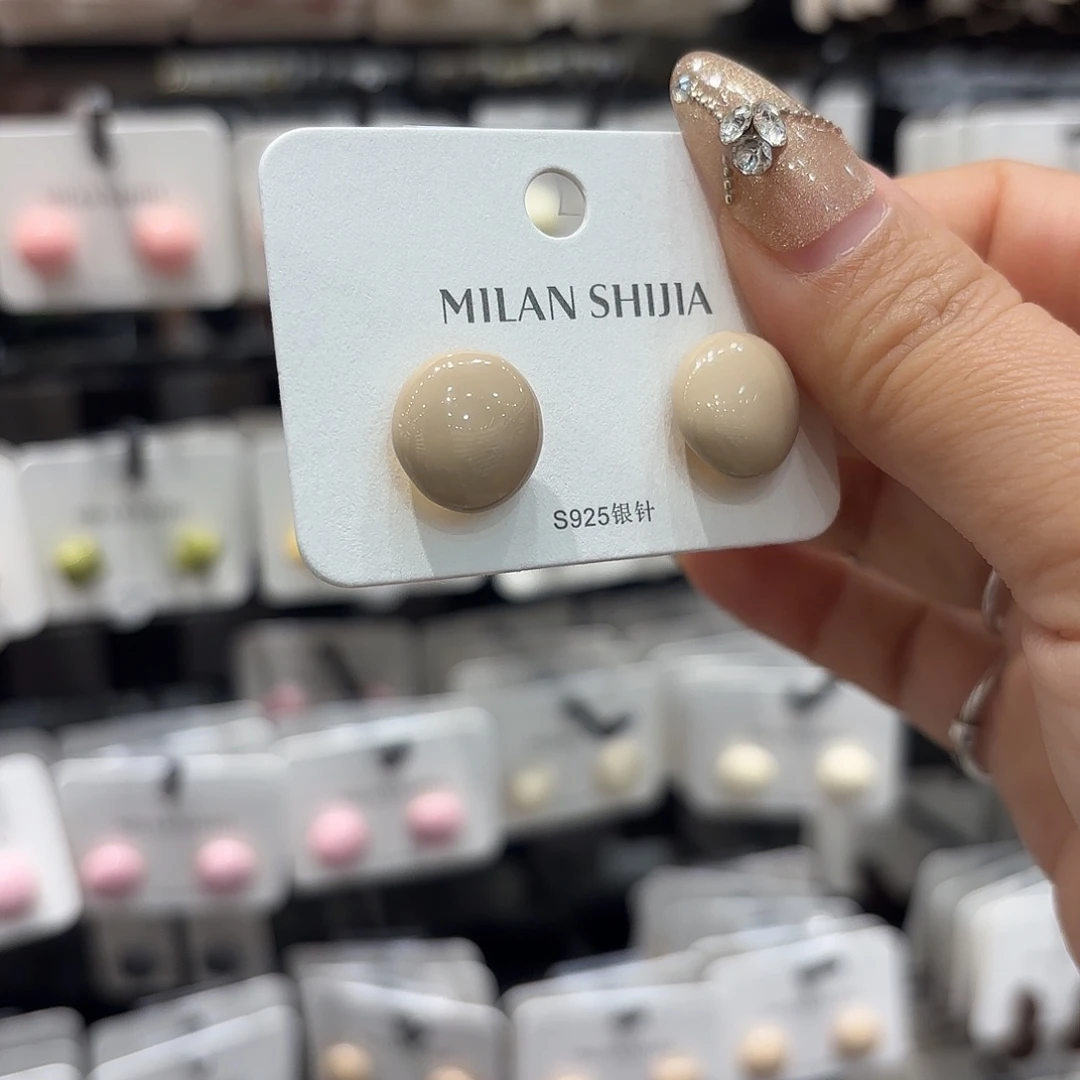 铜合金925银耳钉的