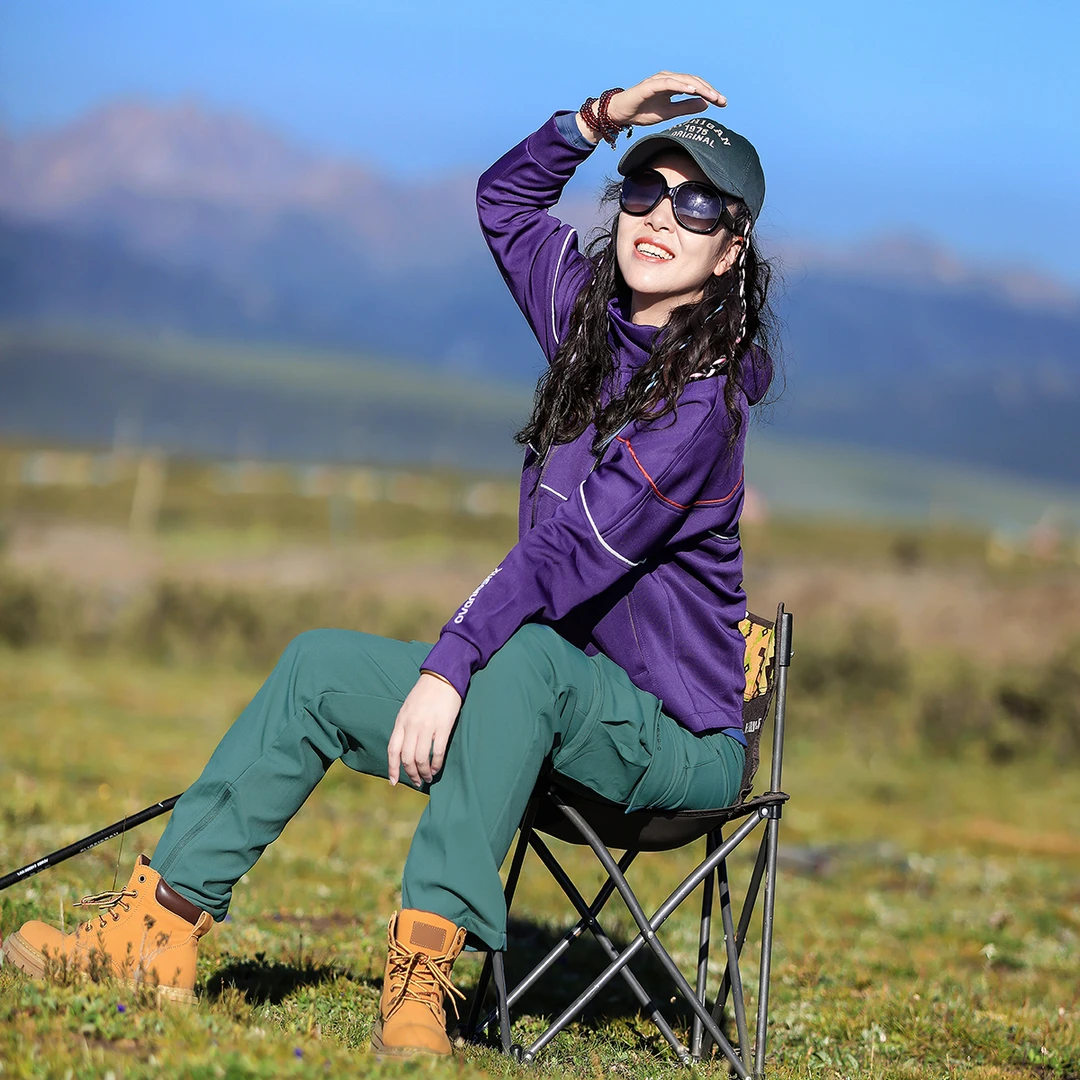 雪丘岛户外新款连帽速干衣健身运动出游透气开衫登山跑步外套女款