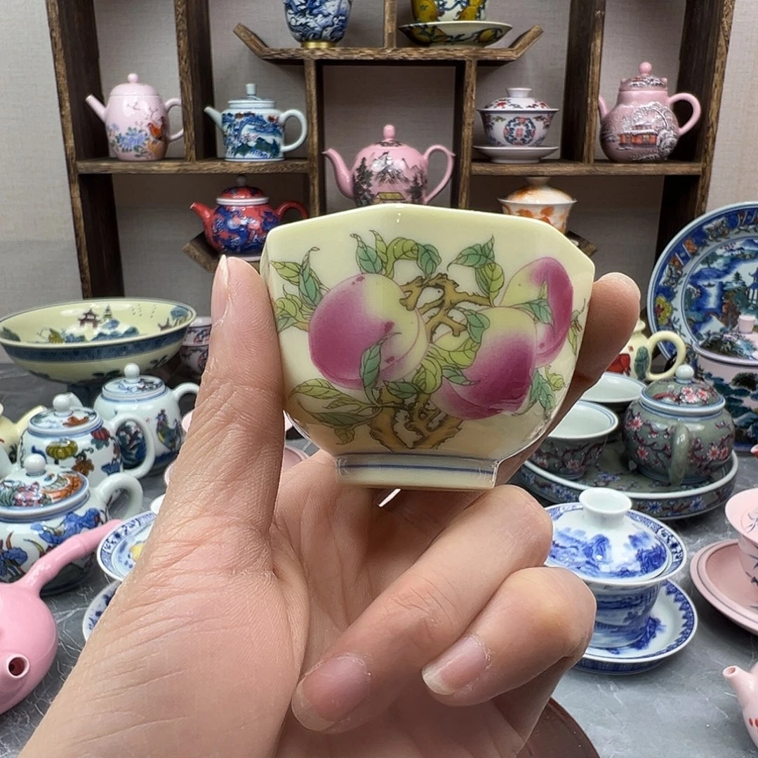 陶摆件景德镇陶瓷567老厂瓷78