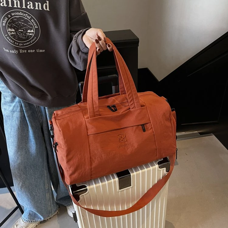 韩版大旅行包手提单肩大包时尚百搭款