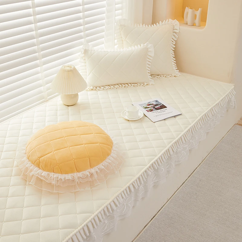 飘窗垫窗台垫四季通用2025新款加厚阳台装饰垫子卧室榻榻米毯定制