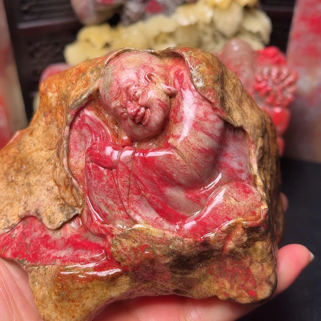 昌化石昌化田黄鸡血