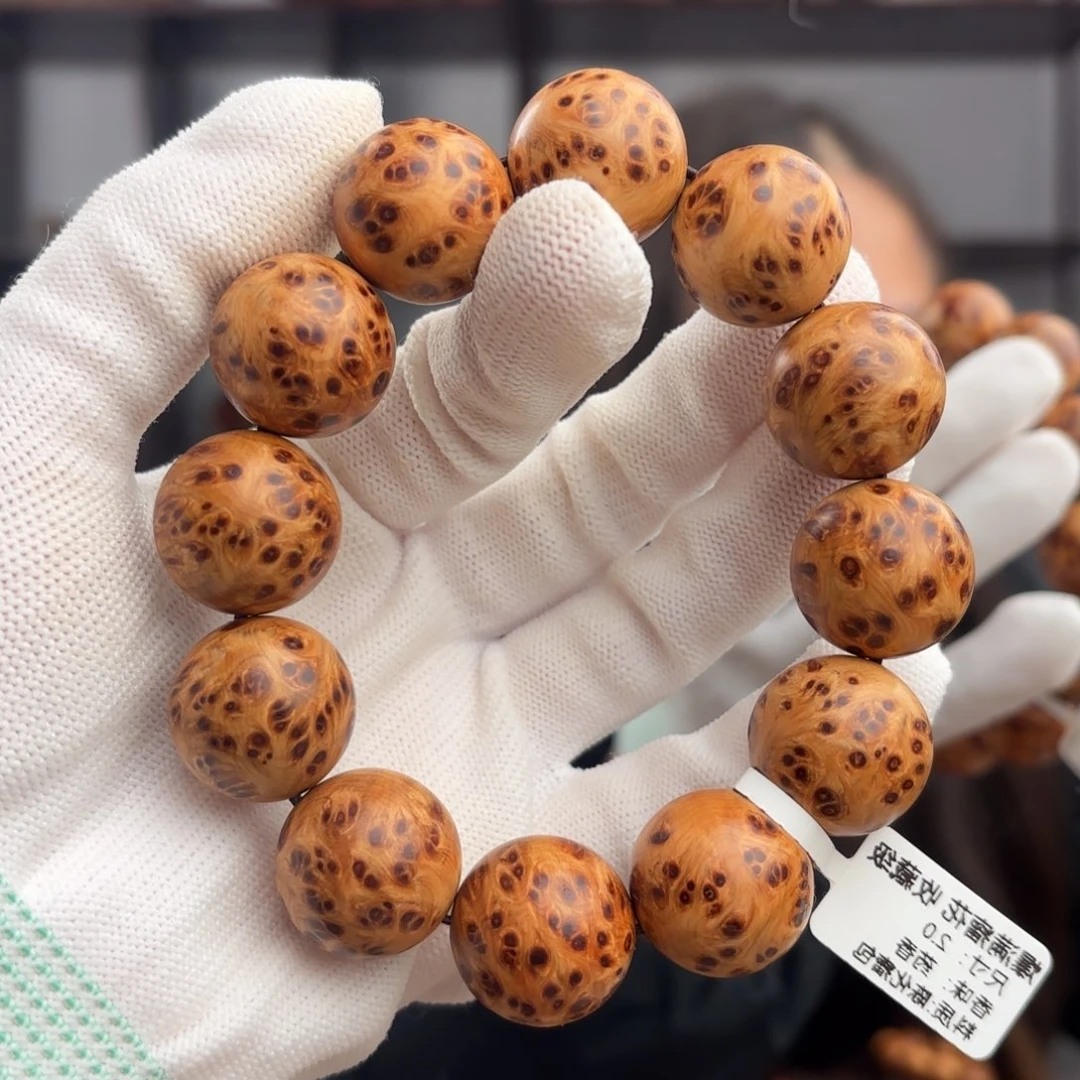 柏木（崖柏）手串/手链 2.0陈化爆满芝麻瘤药香60克 收藏