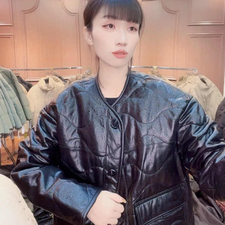 135……150斤皮羽绒服