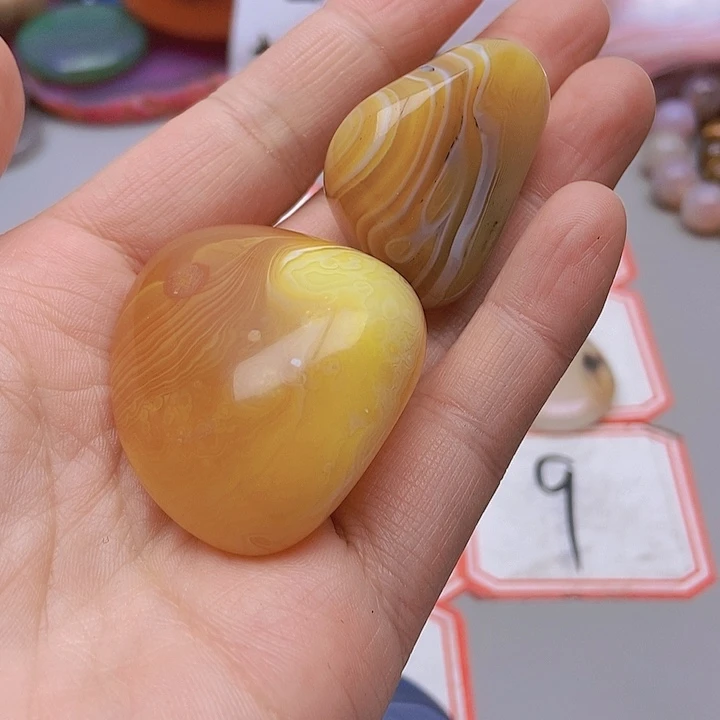 【闪购商品】玛瑙/玉髓珠宝半成品未镶嵌用****3