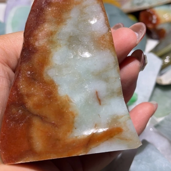 翡翠裸石翡翠边角料