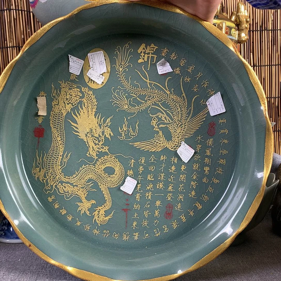 摆件瓷器真的很不错的