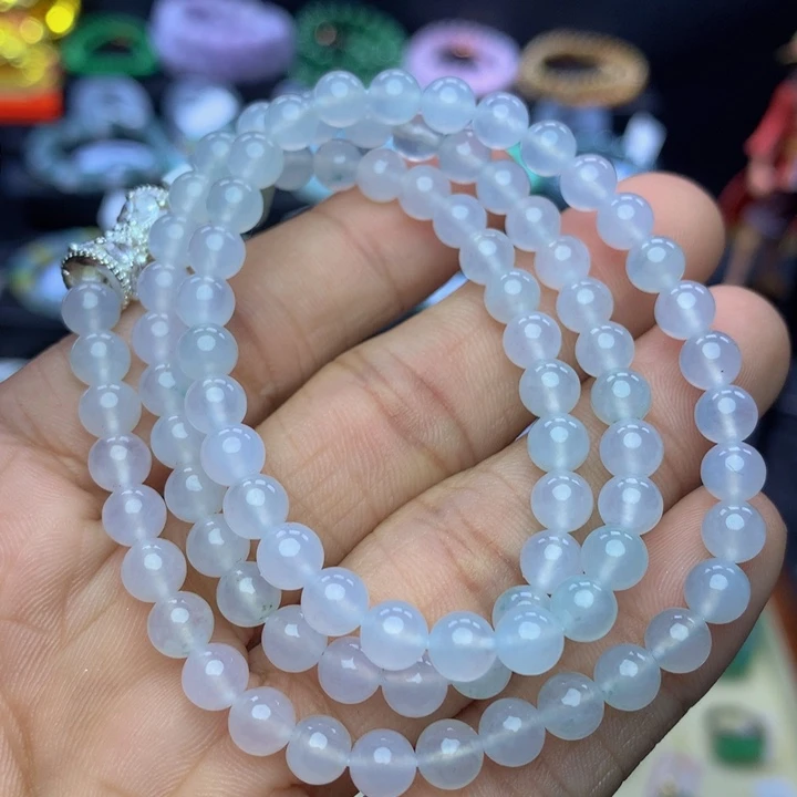 翡翠手链未镶嵌翡翠 5.7