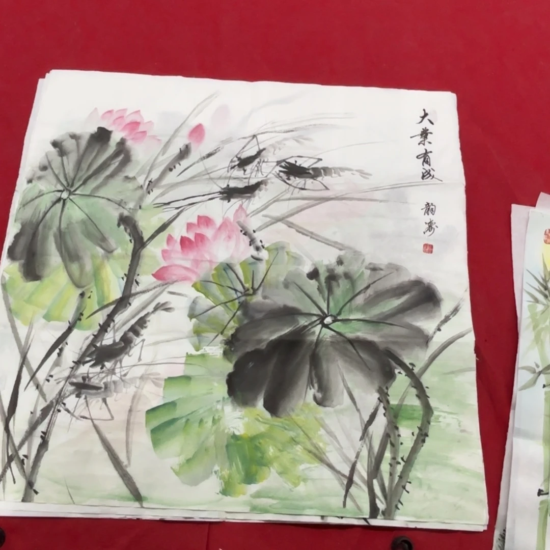 国画花鸟等图案和造型各