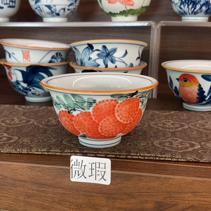 釉下老陶泥手工绘制
