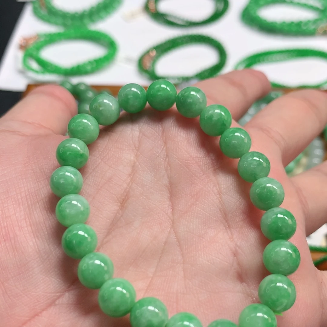 未镶嵌手链翡翠翡翠