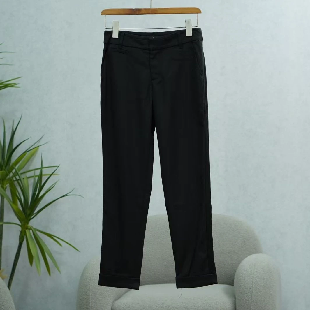 巨系列   Y039   女装时尚撤柜制服裤子黑色F5893001