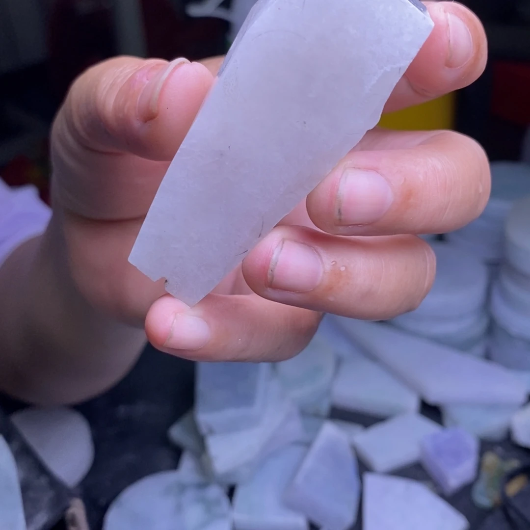 啊***～未镶嵌定制翡翠包工3颗